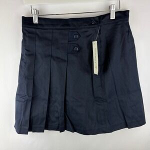 Classroom Navy Blue Pleated Scooter Skirt Skort Juniors 11/12 Y2K Preppy Uniform